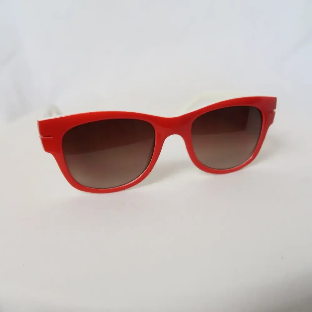 GAP red wayferer acrylic sunglasses